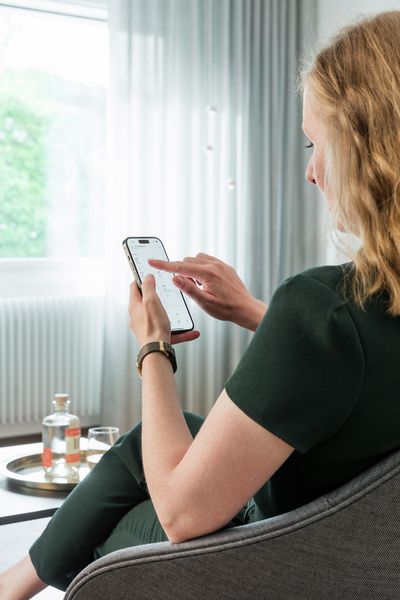 Curtain Systems, SG Control N, Colorama 2 Multicolour, ISP Showroom, Ostermundigen, Switzerland, Move Smart Home Hub