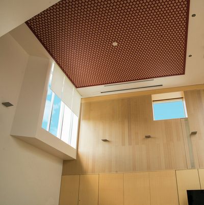 Roller Blind Systems, SG 4960, Mercuro, Room shot "Aga Khan Museum & Ismali Centre", Toronto, Canada