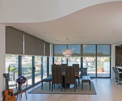 Roller Blind Systems, SG 4970, Triscreen 1-5%, Room shot "The Point", Broadstairs, United Kingdom