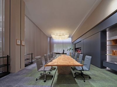 Electric Curtain Track Systems, SG 5600, Colorama 1, UFOU Showroom, Shanghai, China