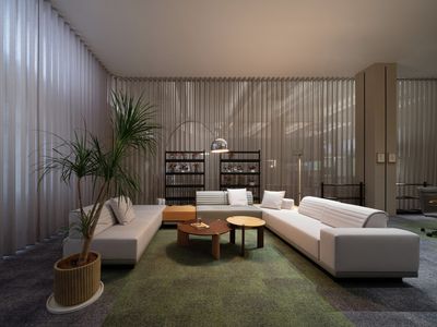 Electric Curtain Track Systems, SG 5600, Colorama 1, UFOU Showroom, Shanghai, China