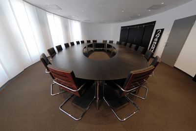 Panel Glide Systems, SG 2700, Colorama 1, Room shot "Vorsorgeinstitut", Düsseldorf, Germany