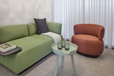 Curtain Systems, SG 6970, Colorama 2 Multicolour, Targobank, Mainz, Germany