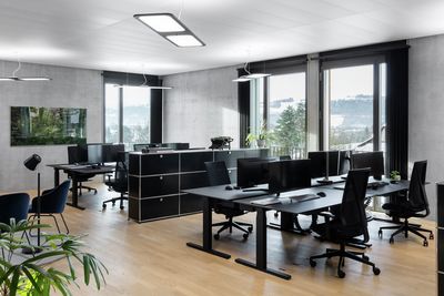 Vertical Blind Systems, SG 2960, Colorama 2, Office, Bern, Switzerland